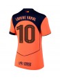 Billige Barcelona Lamine Yamal #10 Tredjedrakt Dame 2025-26 Kortermet